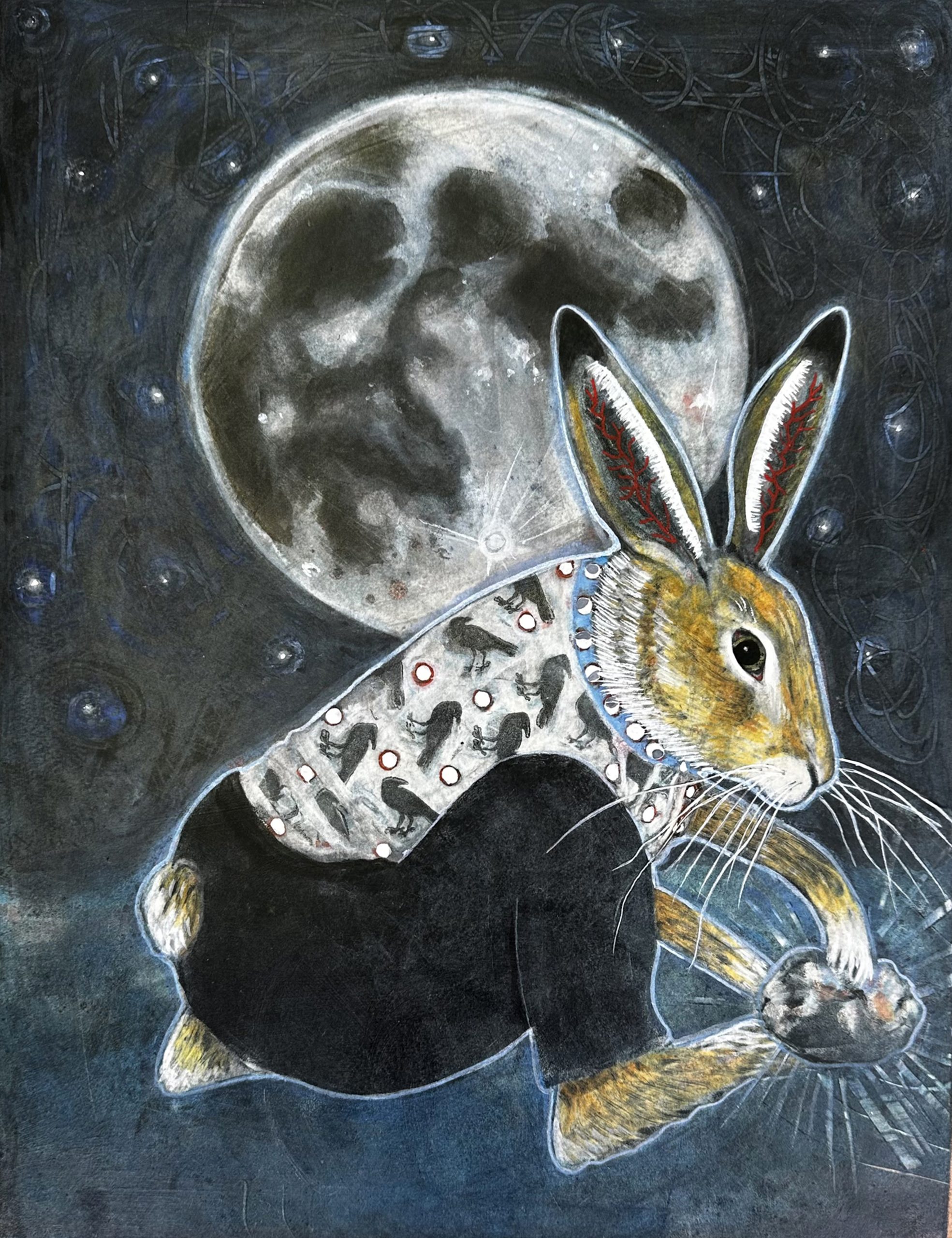 DK84 Rabbit's Magical Moon Stone DK84